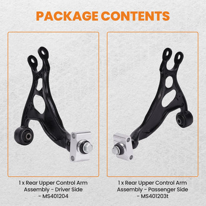 2 Rear Upper Control Arms for Ford Explorer and Taurus (2011–2019)