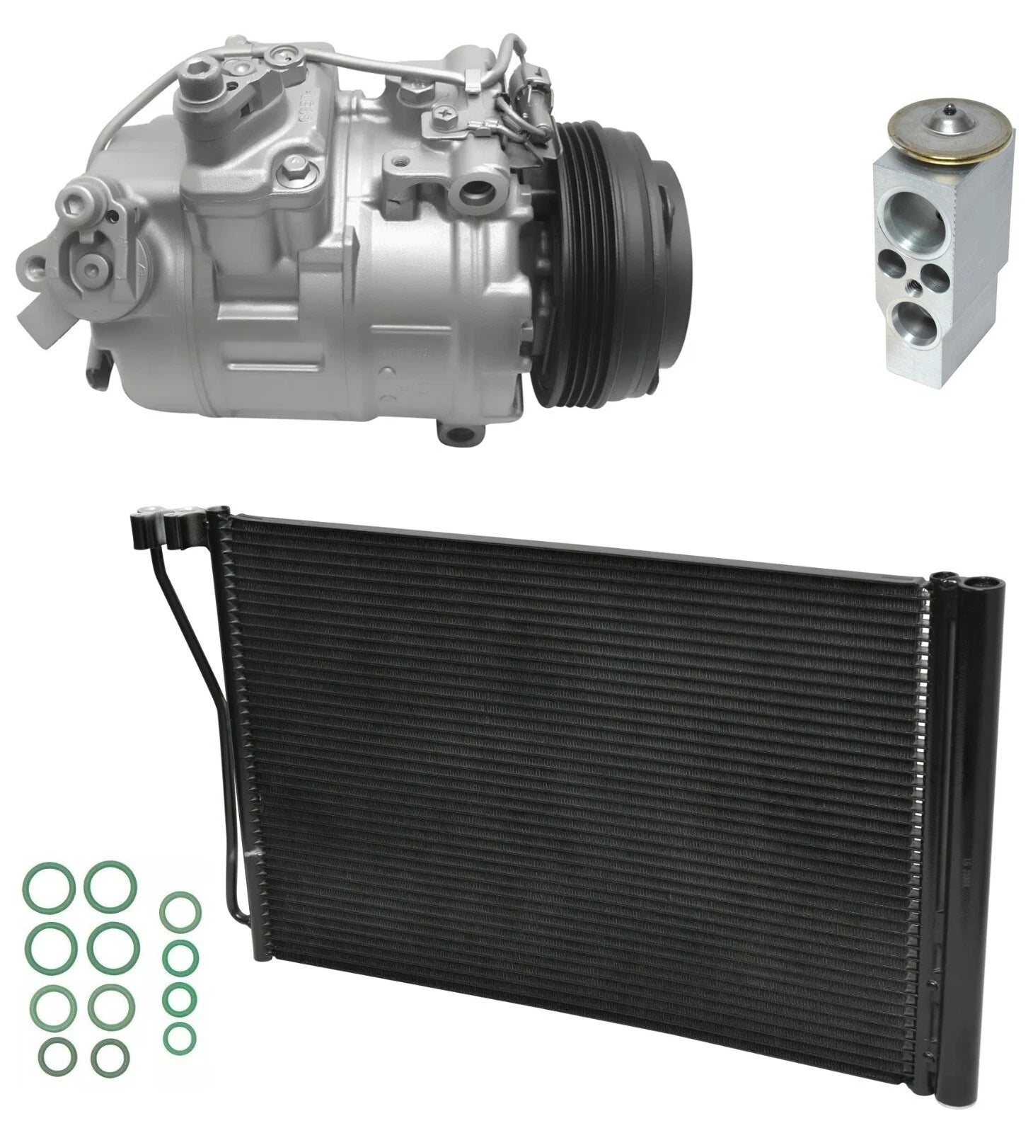 A C Compressor Kit With Condenser for BMW M5 4.4L (2014–2015)