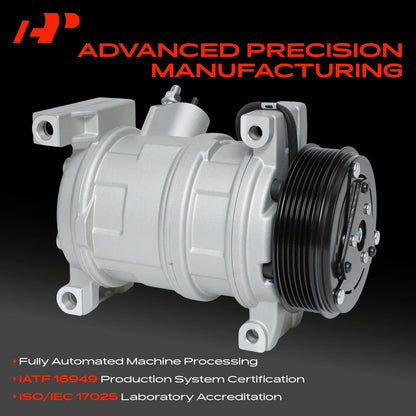 A/C Compressor with Clutch for Dodge Grand Caravan (2008–2010)