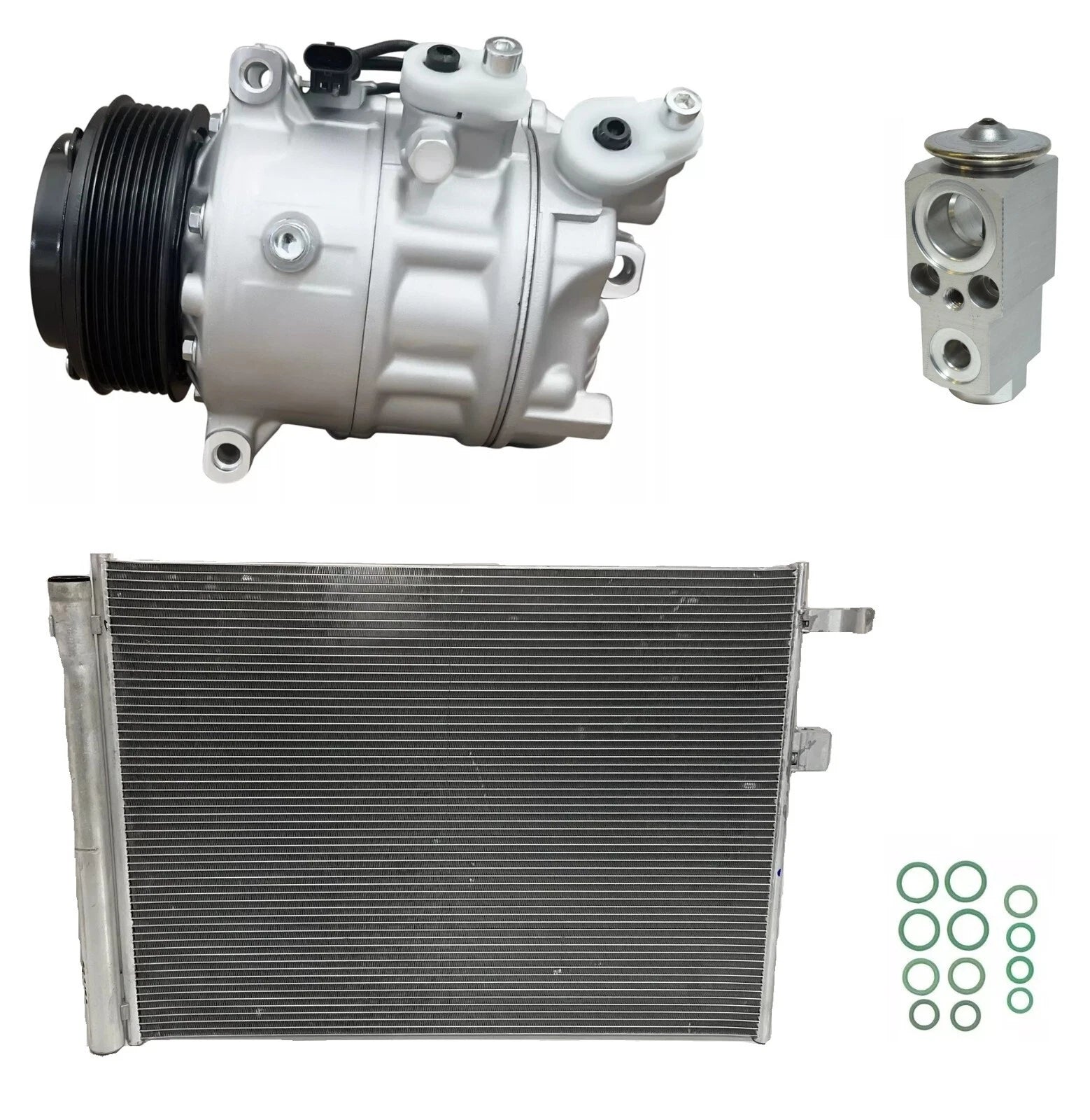 A/C Compressor Kit With Condenser for BMW X5 4.4L V8 (2019–2020)