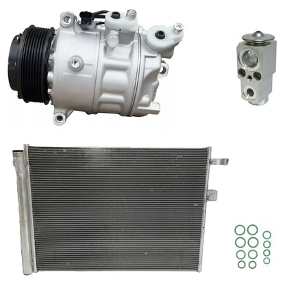 A/C Compressor Kit With Condenser for BMW X5 4.4L V8 (2019–2020)