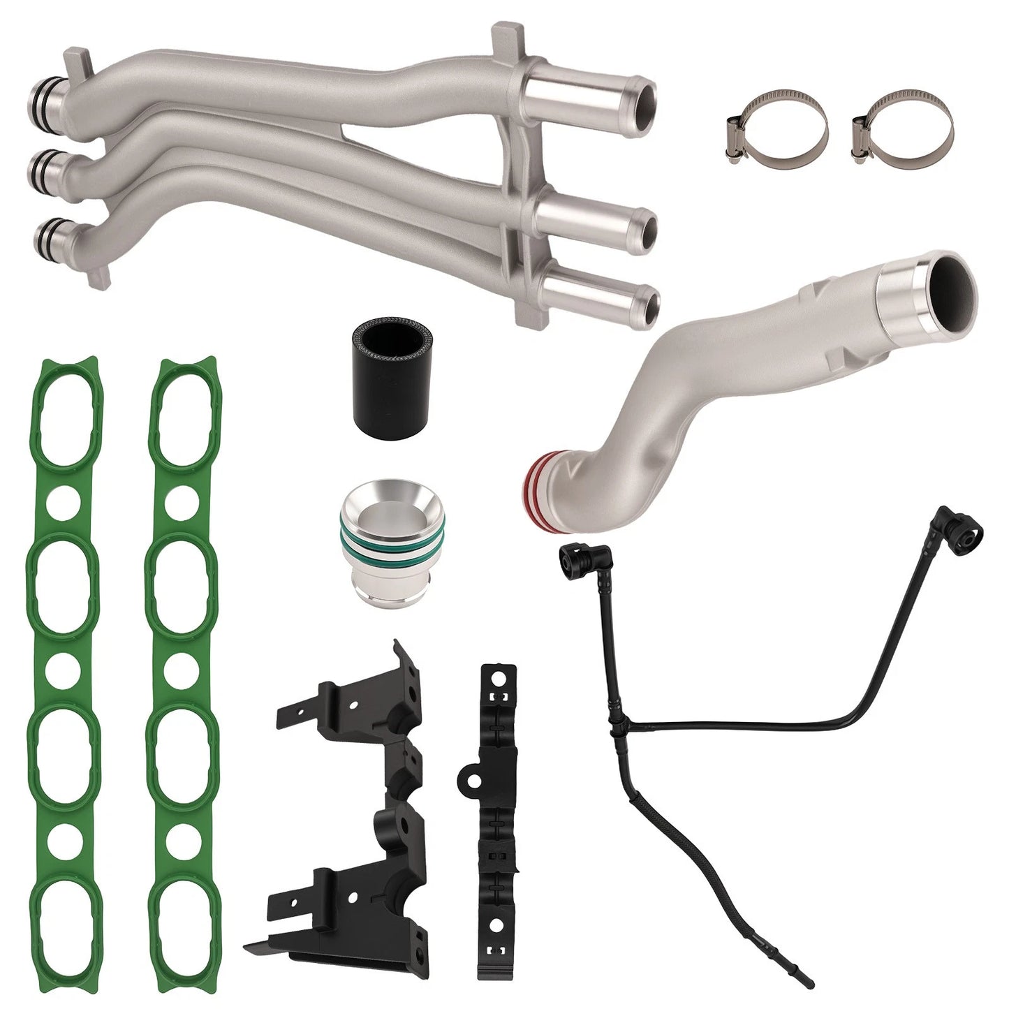 Coolant Line Kit for Porsche Cayenne S/Turbo 4.5L (2003–2006)
