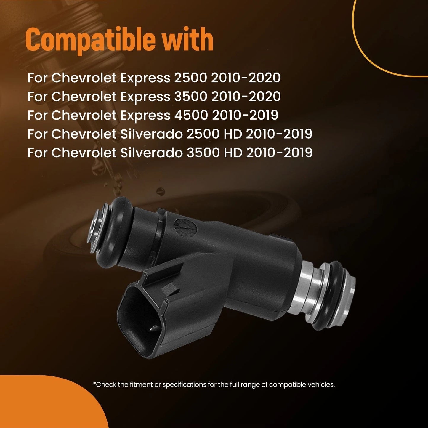 Fuel Injector Kit for Cadillac Escalade (2010–2013)
