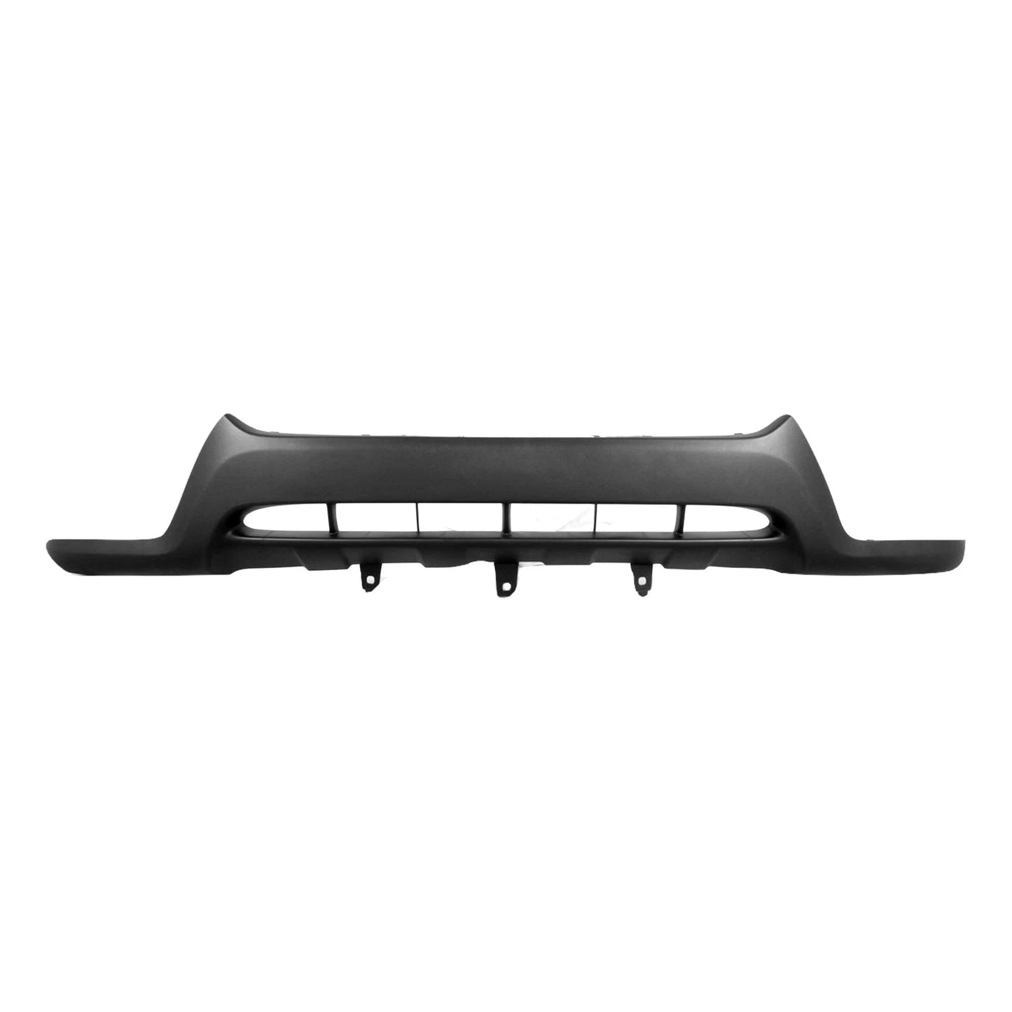 Replacement Black Textured Polypropylene Front Lower Bumper Cover