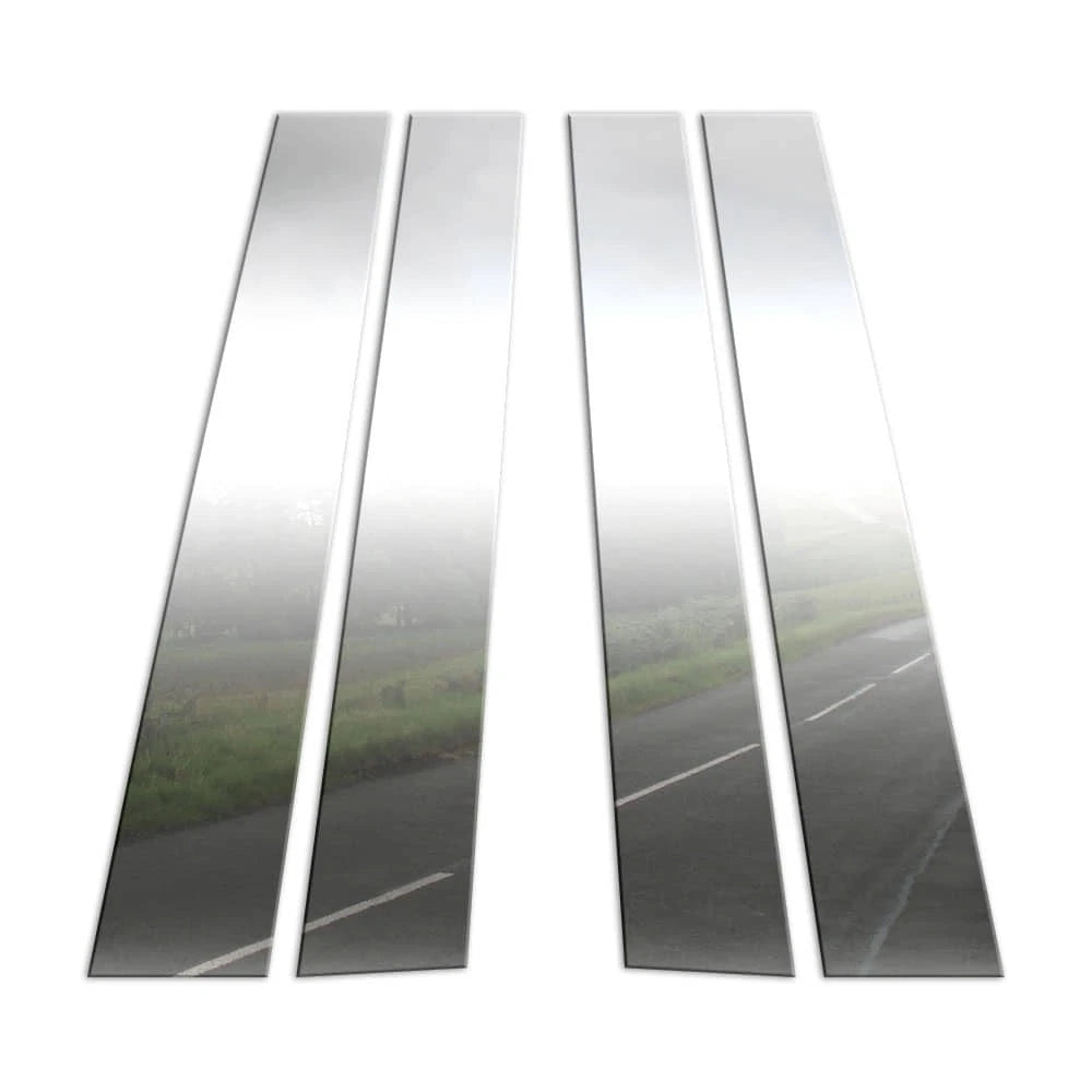 4Pc Chrome Pillar Post Covers for 07-11 Toyota Camry - Upgrade Your Auto P6603