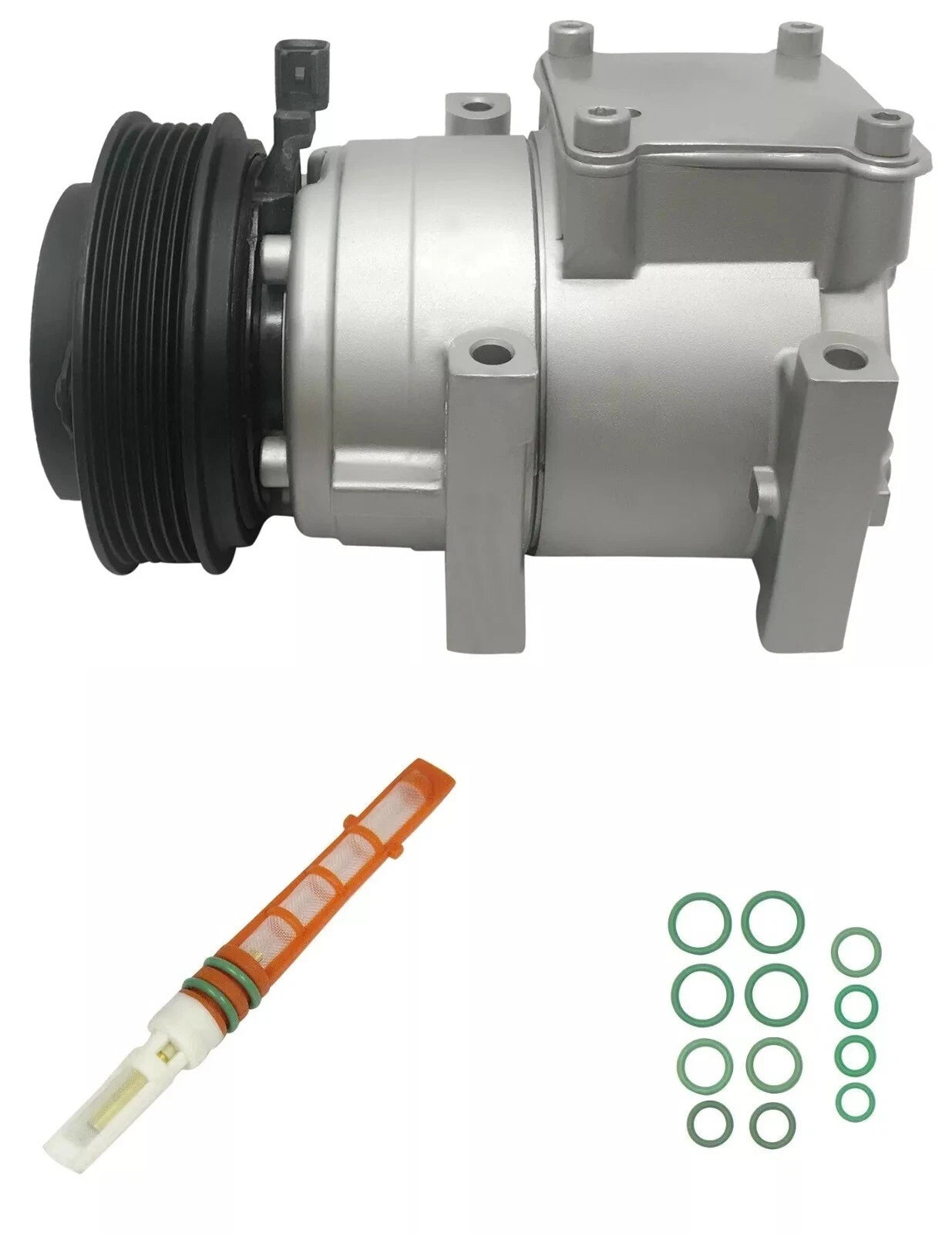 AC Compressor Kit Replacement for Ford Fiesta Ikon 1.6L (2011–2014)