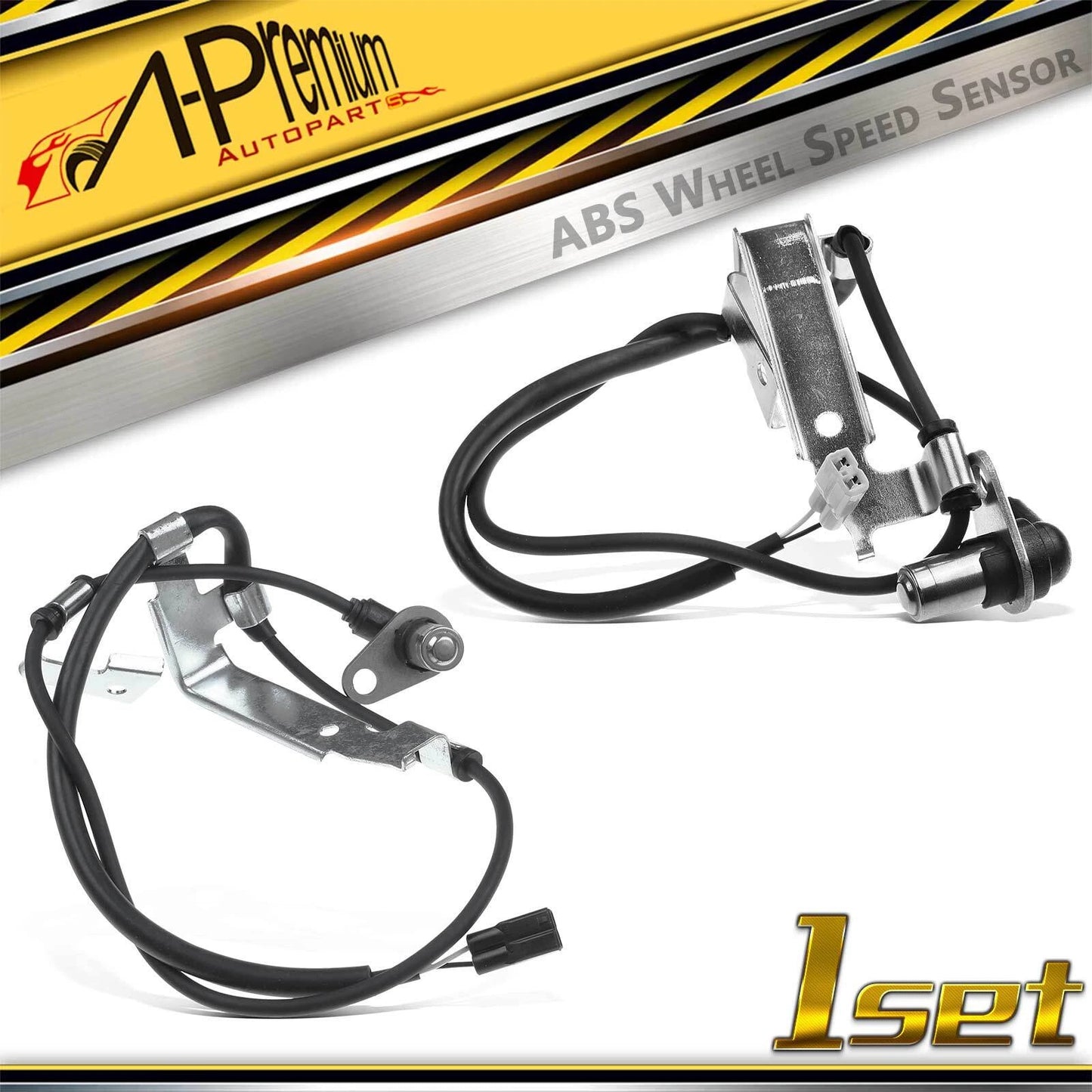 2X Front ABS Wheel Speed Sensor for Chevrolet Tracker (1999–2004)