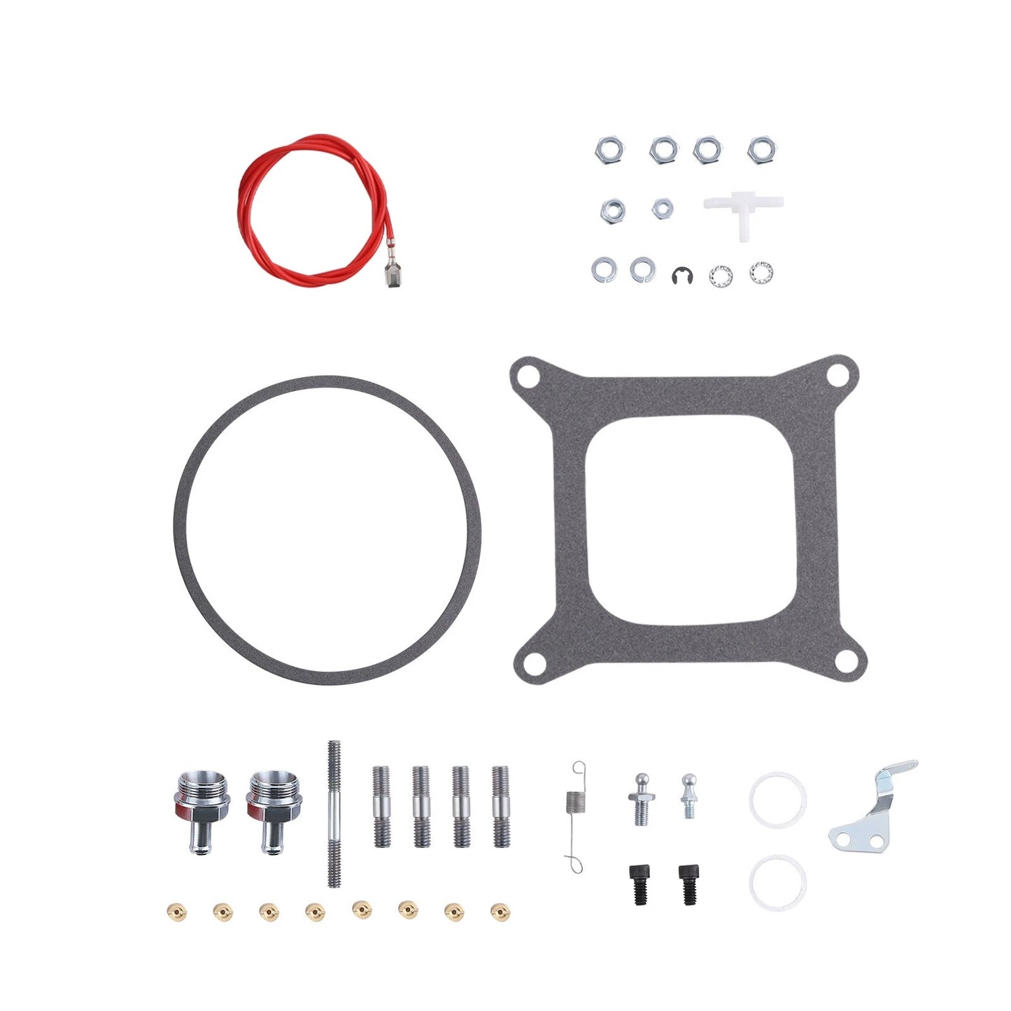 4-Barrel Carburetor 650 CFM & Gasket Kit for 4150 Diecast (BR-67277)