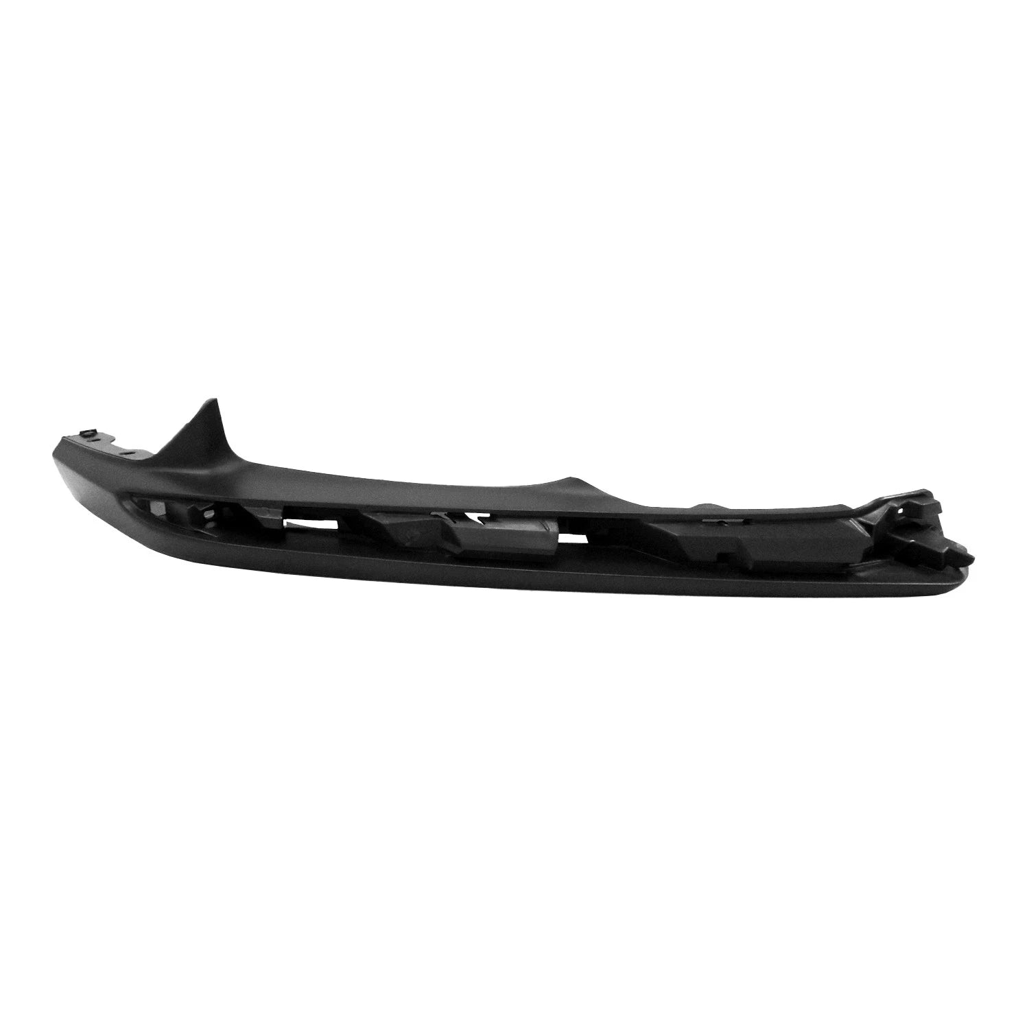 Replacement Black Textured Polypropylene Front Passenger Side Bumper Guard