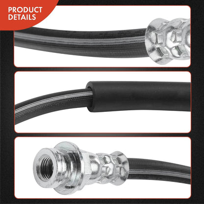 2X Front Brake Hydraulic Hose for Chevrolet Impala Caprice (1979–1990)