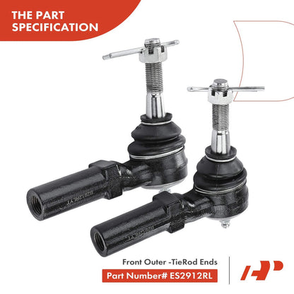 6X Front Lower Ball Joint & Tie Rod End for Chevrolet Buick Oldsmobile