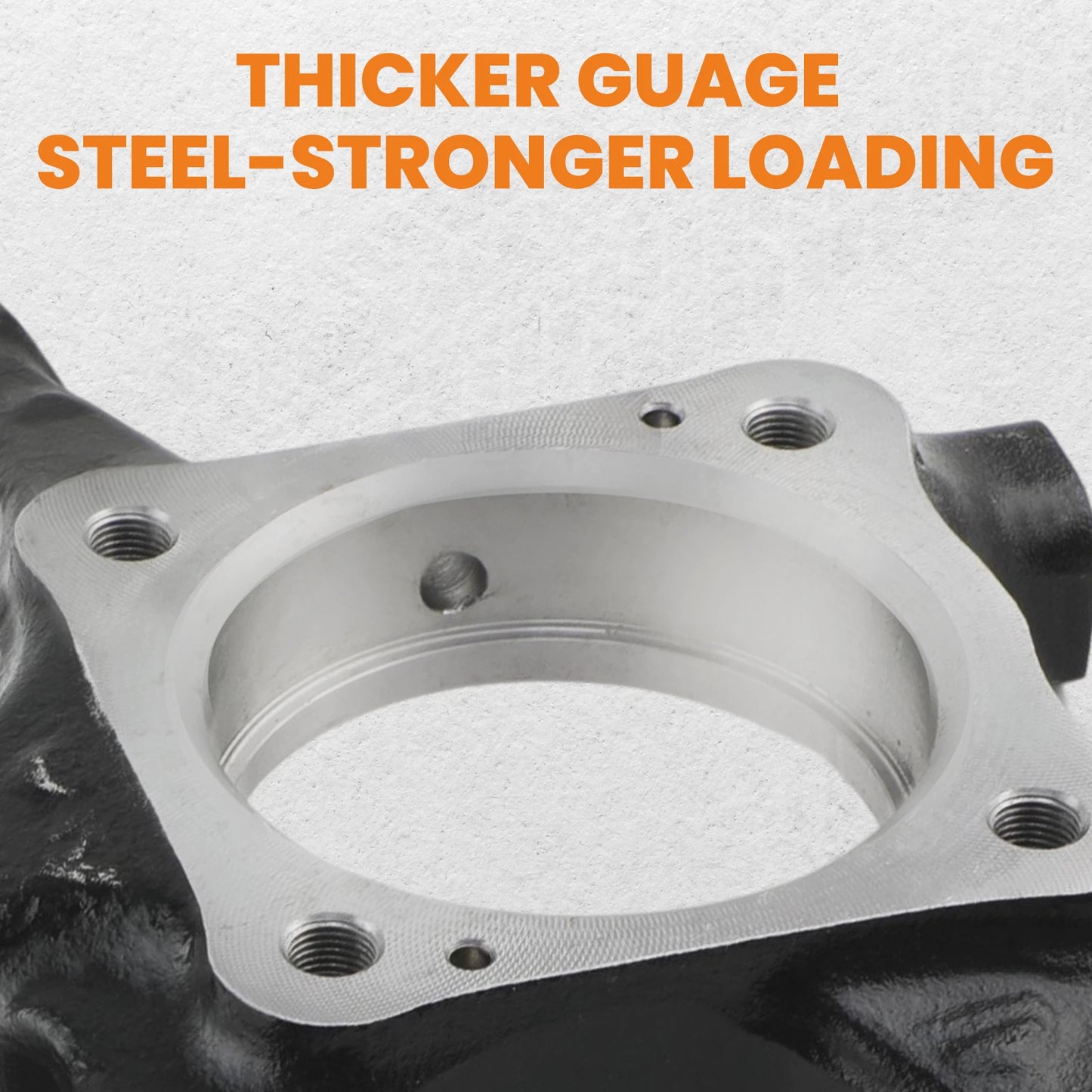Front Right Steering Knuckle for Toyota Tacoma (2005–2019) Steel
