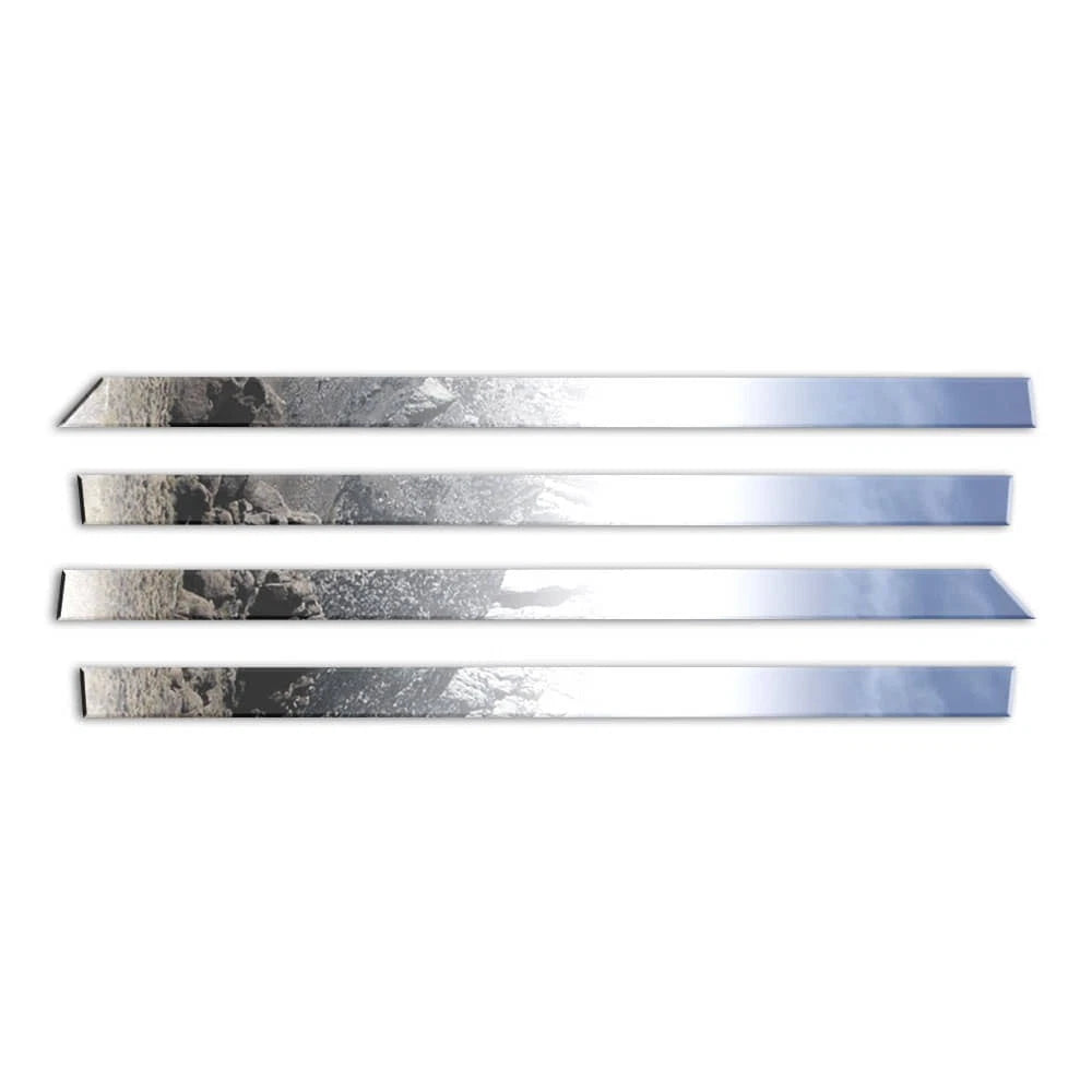 Diamond Grade 4pc 2" Door Side Molding for 2016-2023 Toyota Tacoma Crew Cab