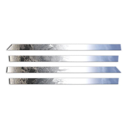 Diamond Grade 4pc 2" Door Side Molding for 2016-2023 Toyota Tacoma Crew Cab