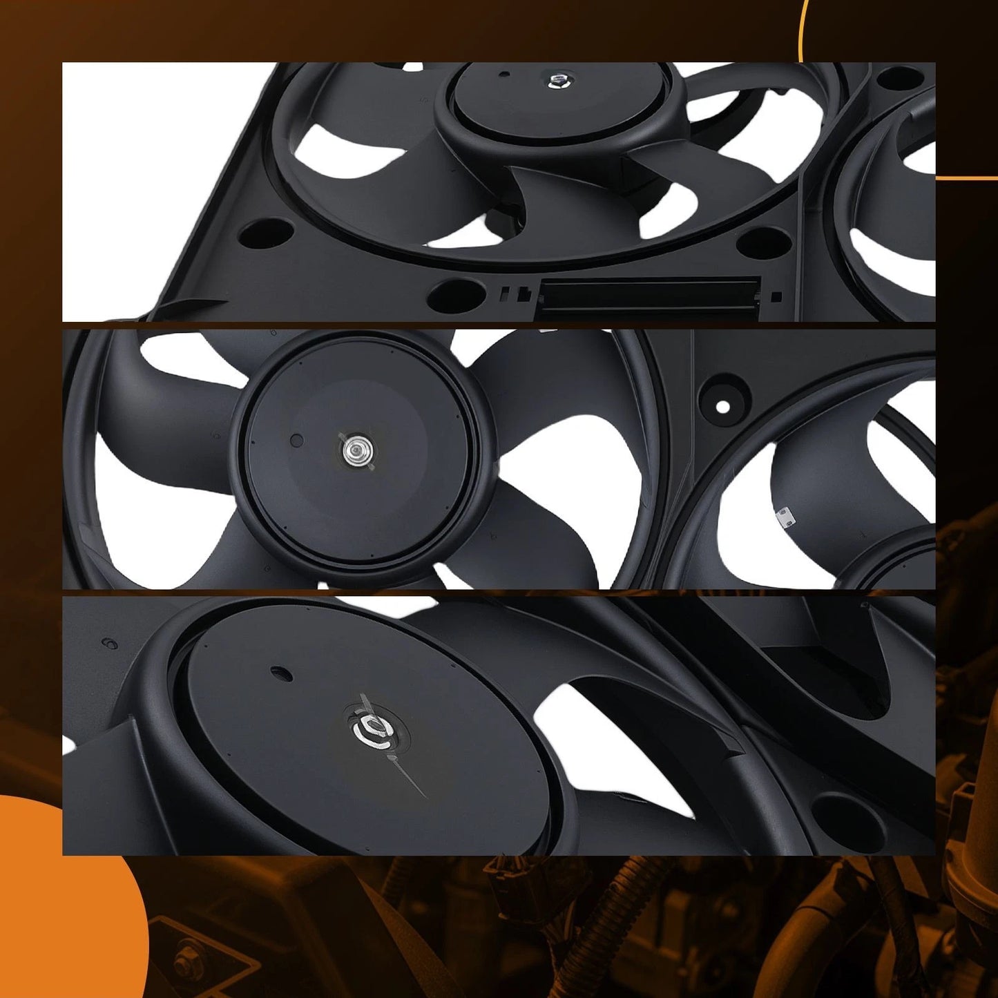 Cooling Fan Assembly for Ford Fusion (2013–2020)