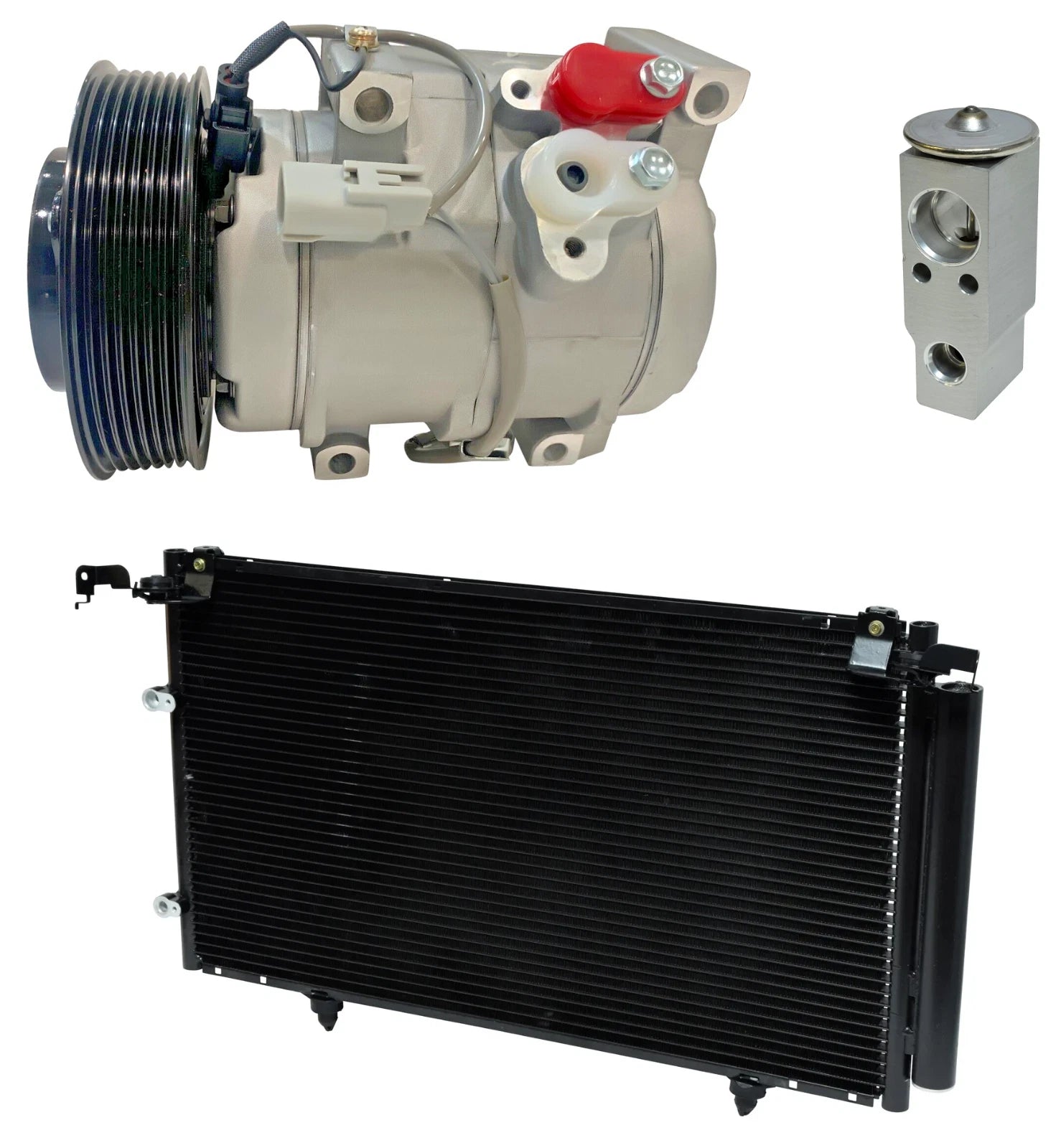 A/C Compressor Kit With Condenser for Toyota Camry 2.4L (2004–2006)
