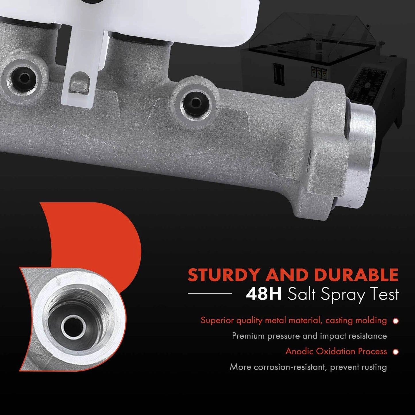 Brake Master Cylinder with Reservoir & Sensor for Silverado 1500 (2014–2019)