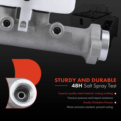 Brake Master Cylinder with Reservoir & Sensor for Silverado 1500 (2014–2019)