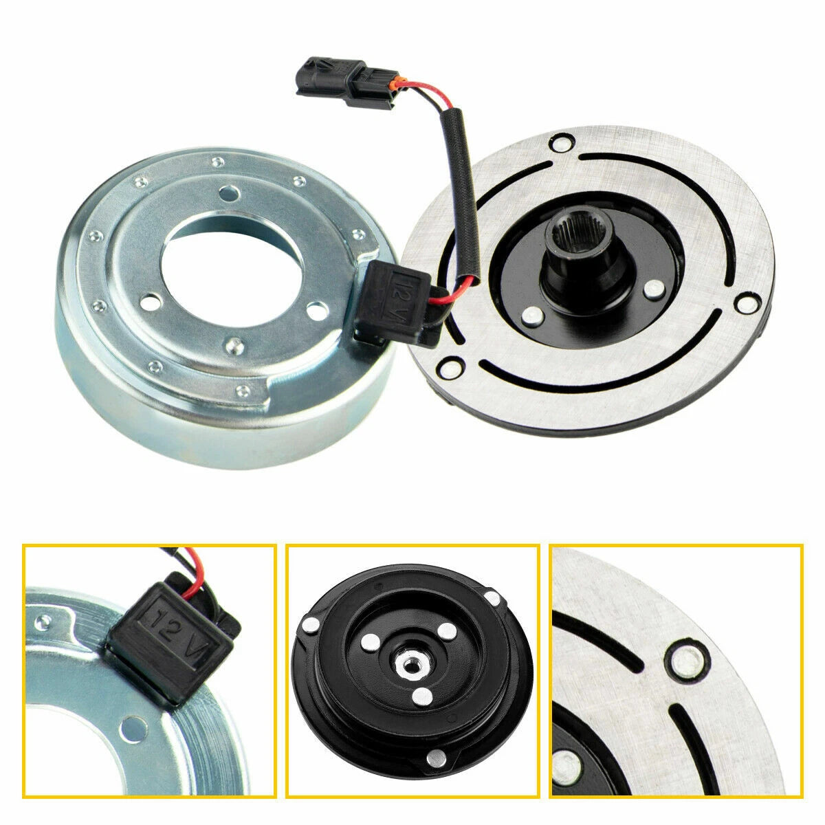 A/C Compressor Clutch Kit Pulley Coil for Nissan Pathfinder (2013–2015)