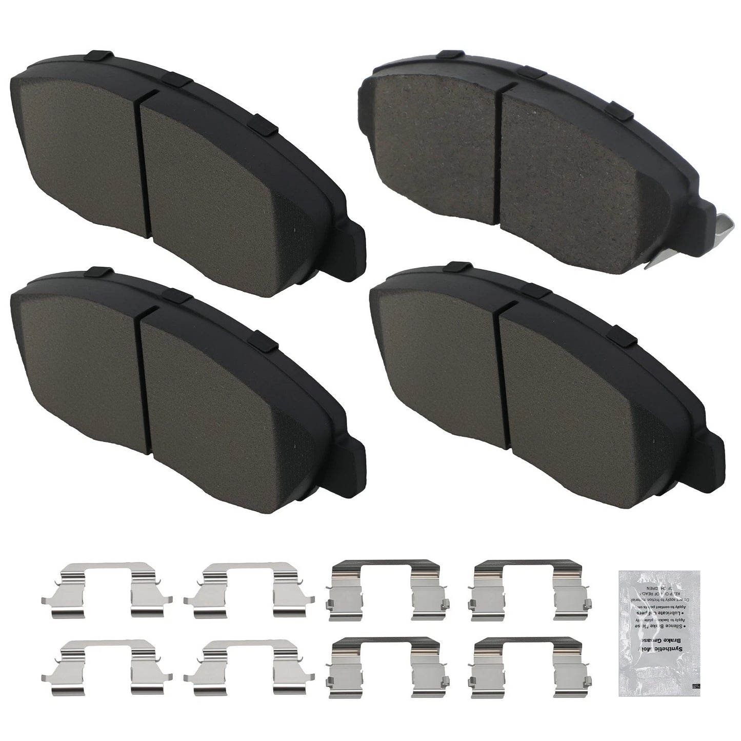 Front Ceramic Brake Pads for Honda Accord & Insight & Civic (1998–2014)