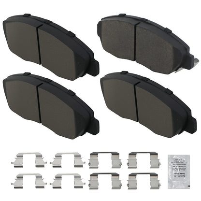 Front Ceramic Brake Pads for Honda Accord & Insight & Civic (1998–2014)