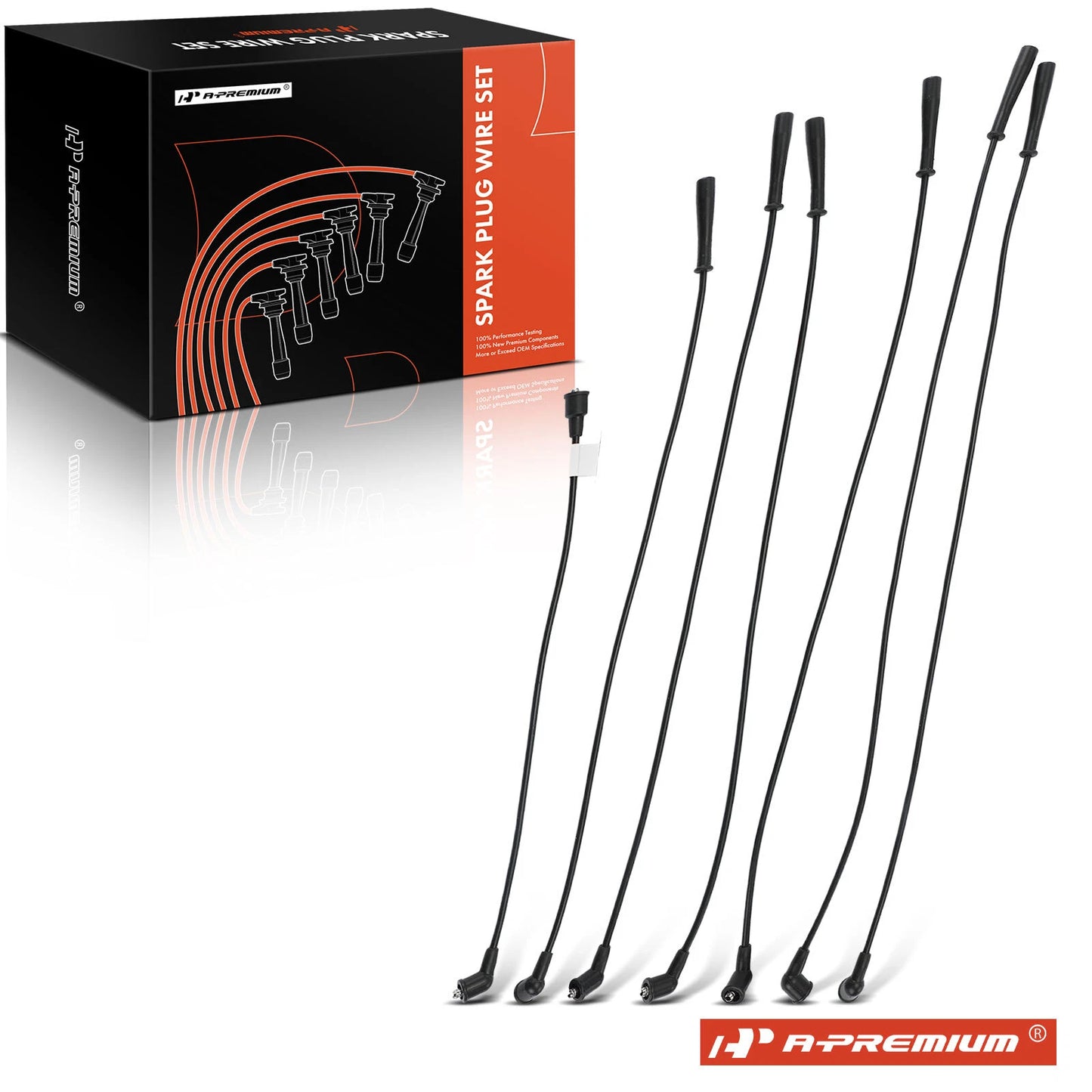 7x Spark Plug Wire Set for Nissan Maxima (2000–2003)