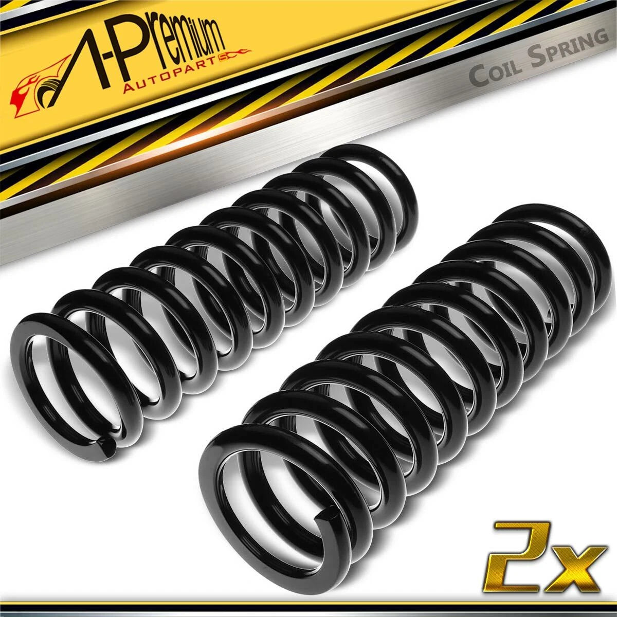 2X Rear Side Coil Springs for Mercedes-Benz E320 (1994–1998)