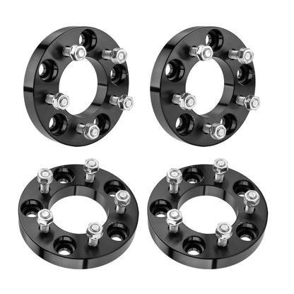 4 PCS Wheel Adapter for Jeep Wrangler (2007–2017) (1" 5x5 to 5x4.5) 82.5mm M12x1.5