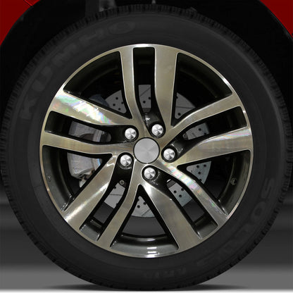 20x8 Factory Wheel (Machined Bright/Carbon Gray) For 2016 Honda Pilot