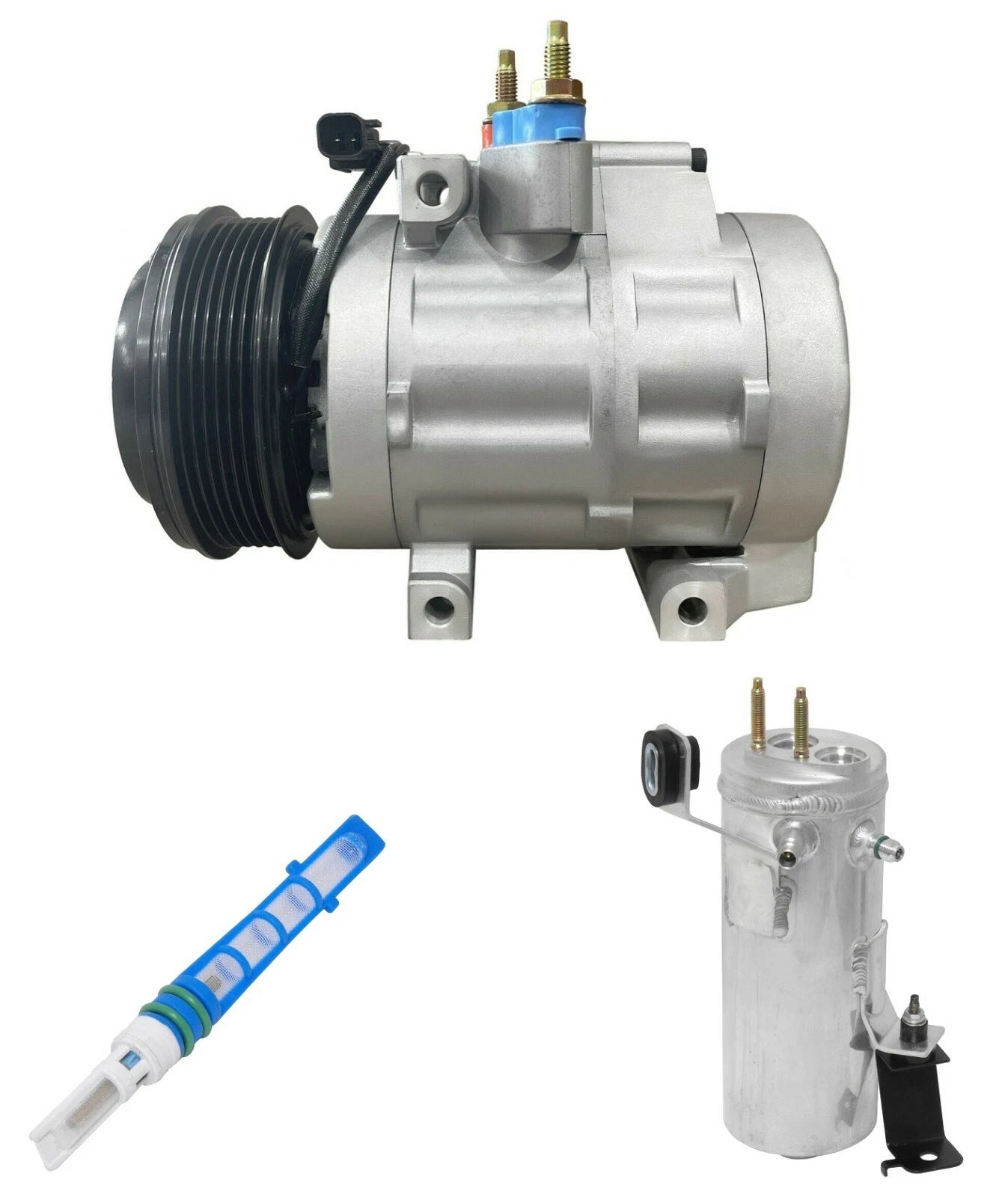 A C Compressor Kit Replacement for Ford Explorer 4.0L (2008–2009)