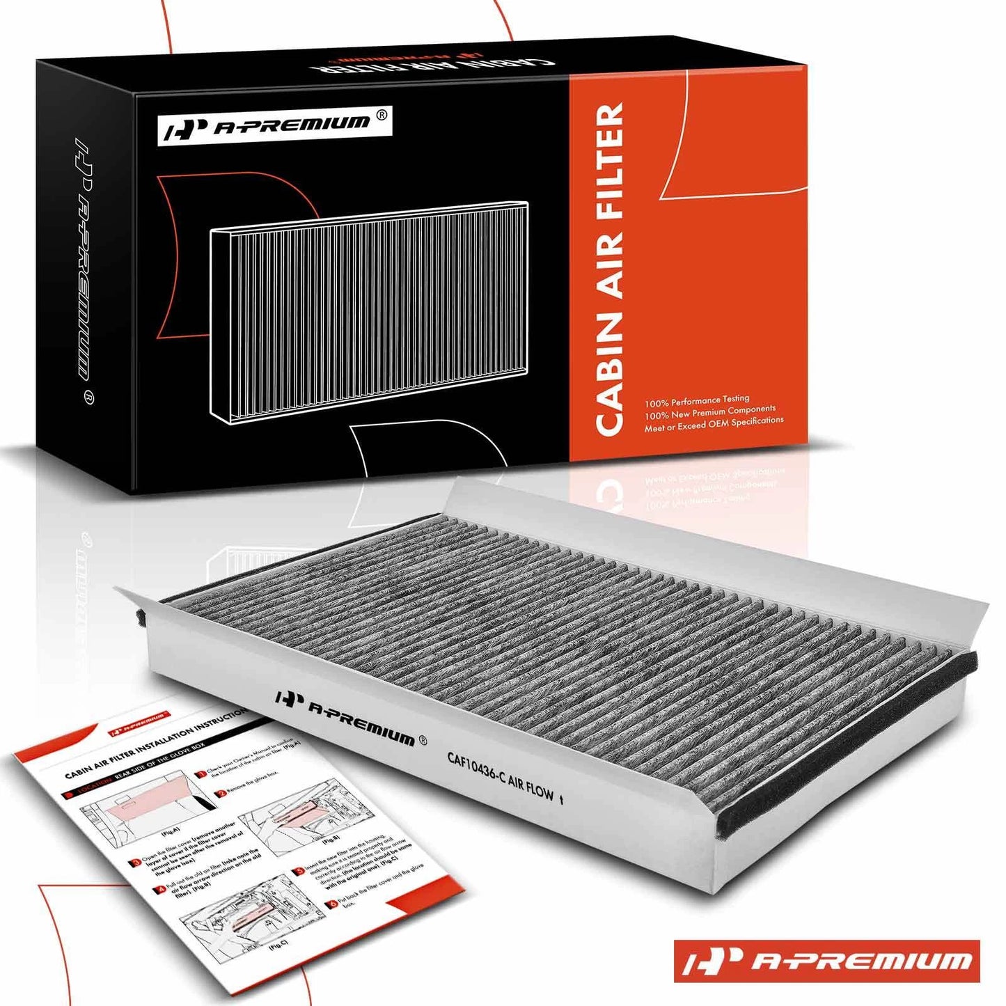 Activated Carbon Cabin Air Filter for Mercedes-Benz Sprinter 2500 3500 (2007–2023)