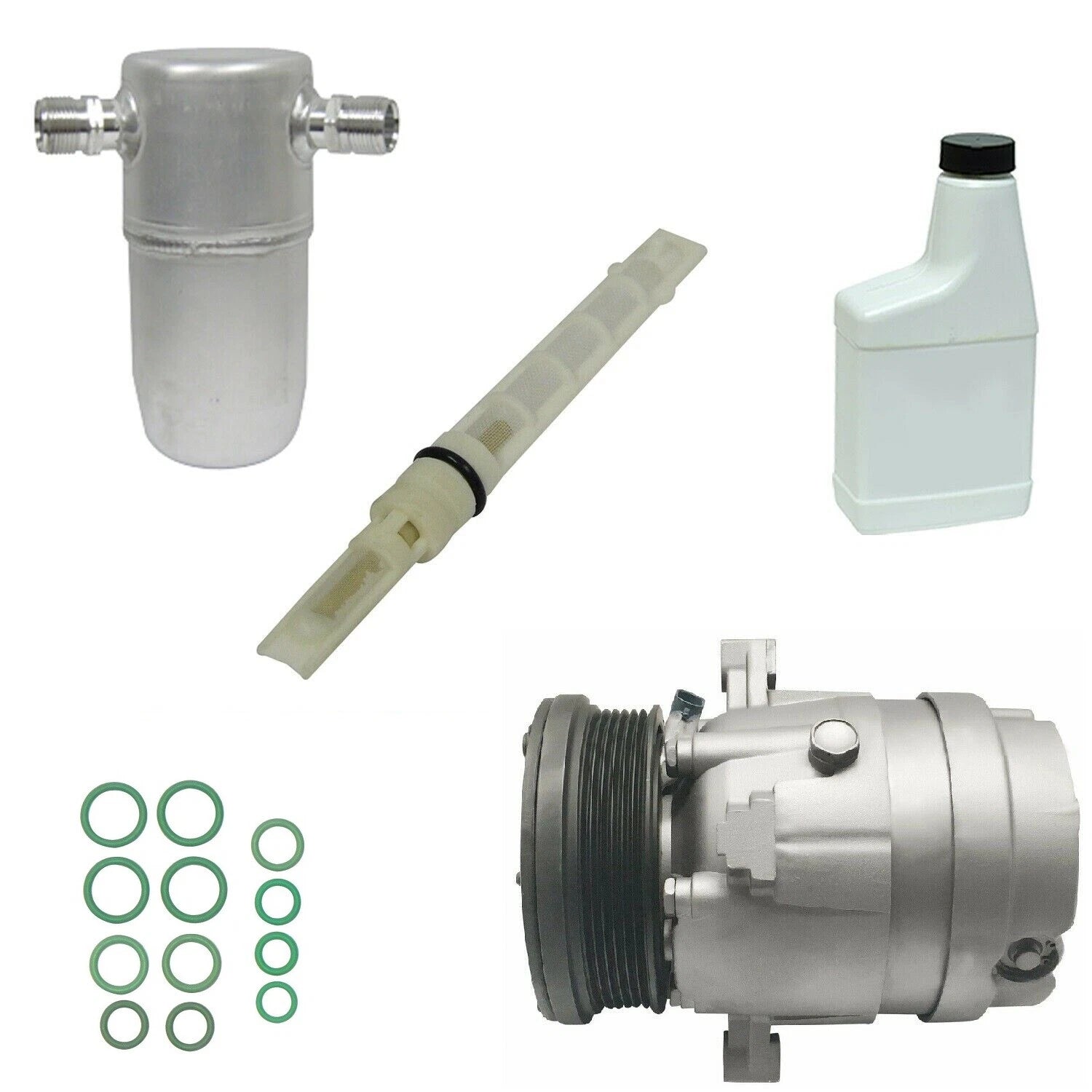 AC Compressor Kit Replacement for Toyota Corolla (2002–2007)