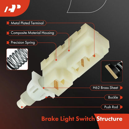 Brake Light Switch for Cadillac Seville (1991–1995)