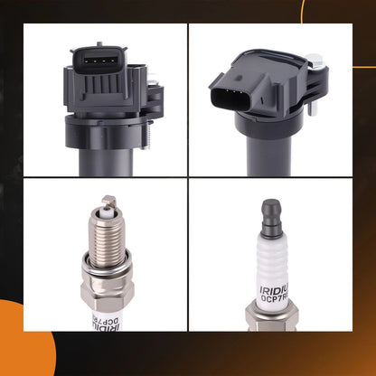 Ignition Coil and Spark Plug Set for Chevrolet Spark 2013–2015 1.2L