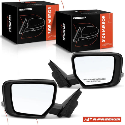 2X Power Mirrors with Signal Light for Chevy Impala (2014–2020)