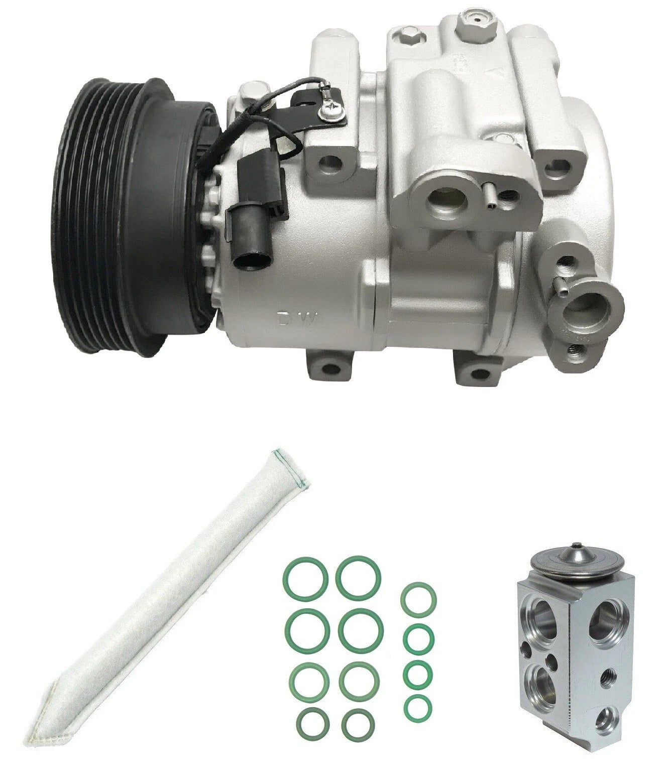 A/C Compressor Kit Replacement for Kia Forte5 2.4L (2012–2018)