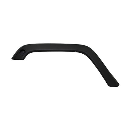 Replacement Black Textured Polypropylene Driver Side Front Fender Flare