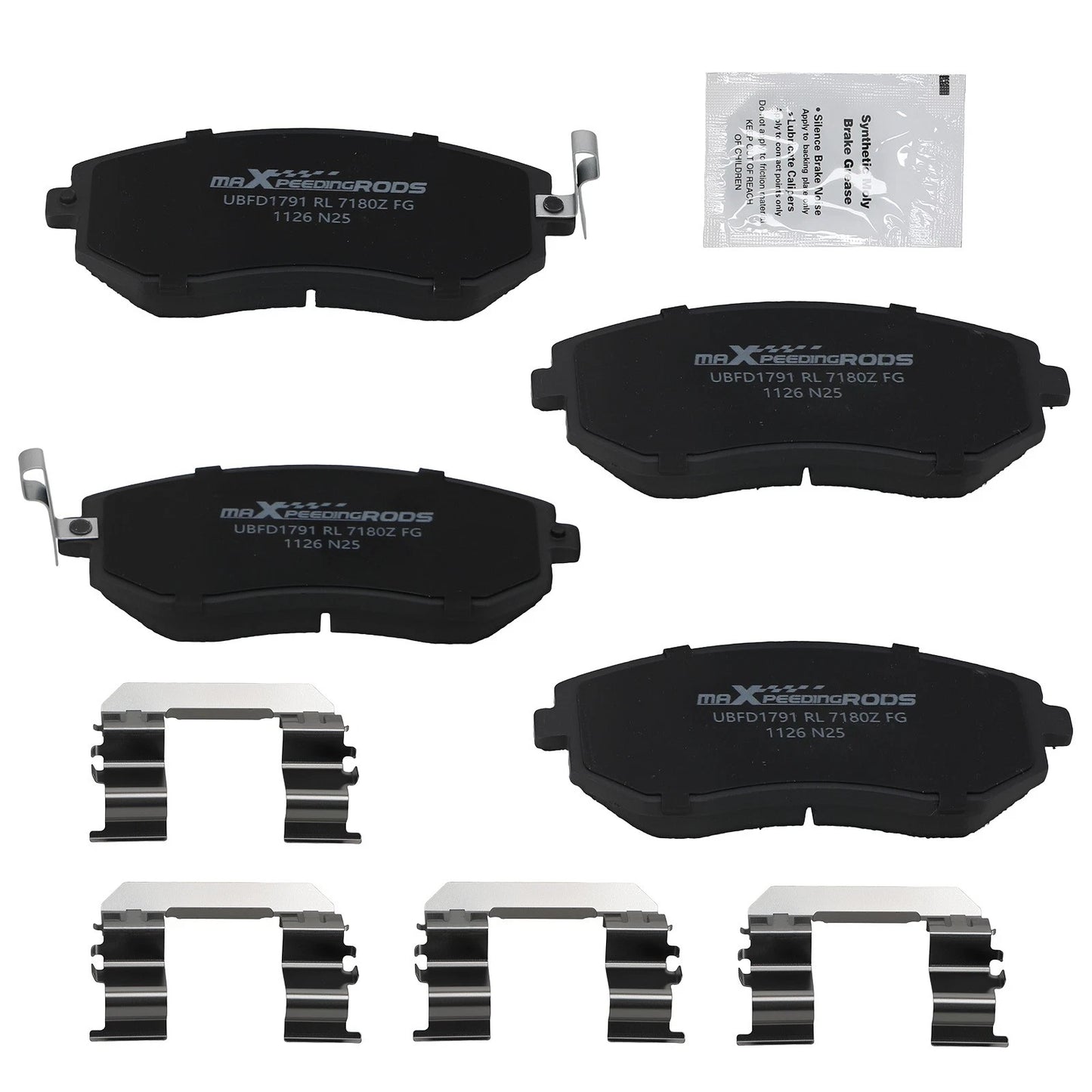 Front Ceramic Brake Pads Set for Saab 9-2X 2005-2006 Subaru Legacy 2002-2013