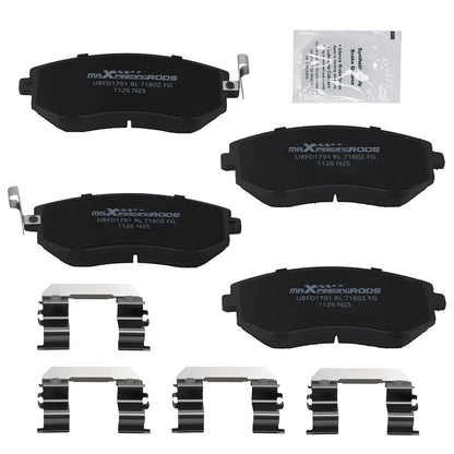 Front Ceramic Brake Pads Set for Saab 9-2X 2005-2006 Subaru Legacy 2002-2013