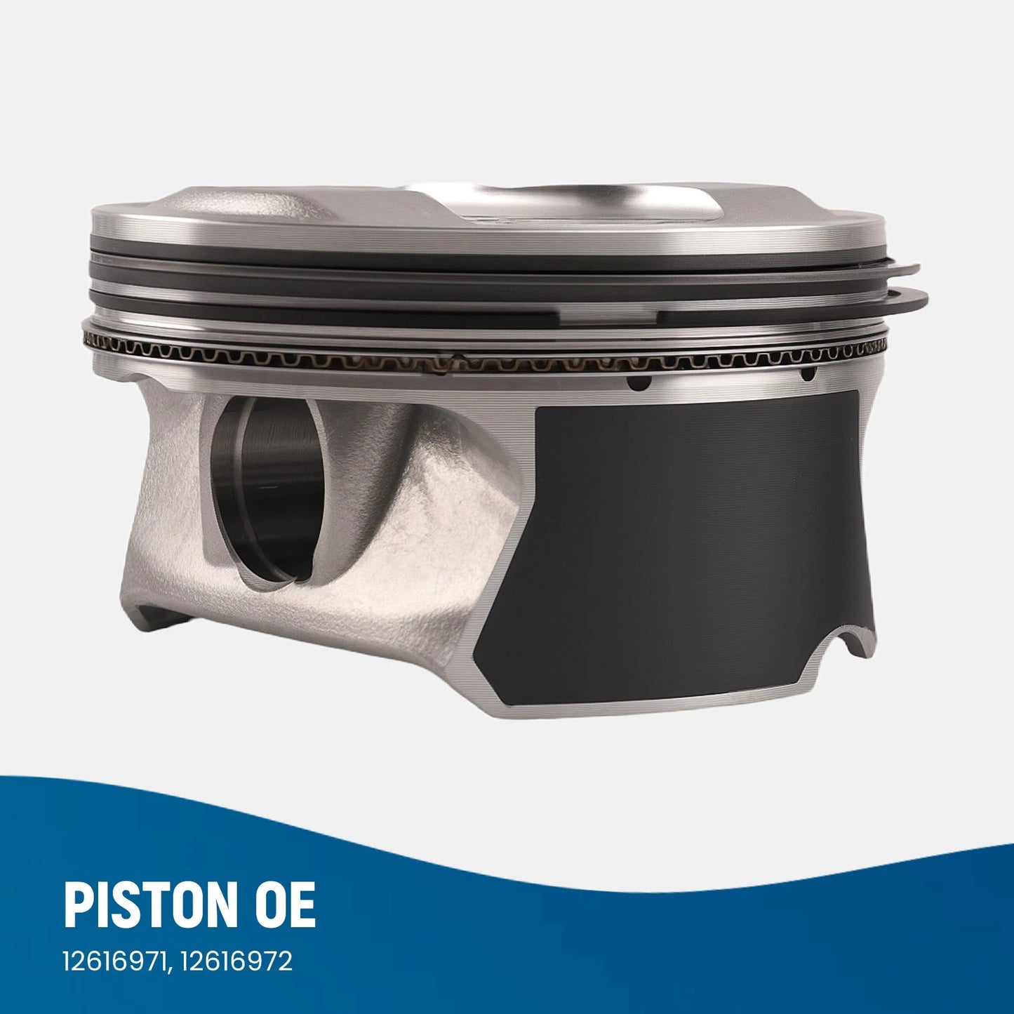 3.6L Engine Pistons and Rings Kit for GMC Acadia Chevy Traverse (2009–2015)