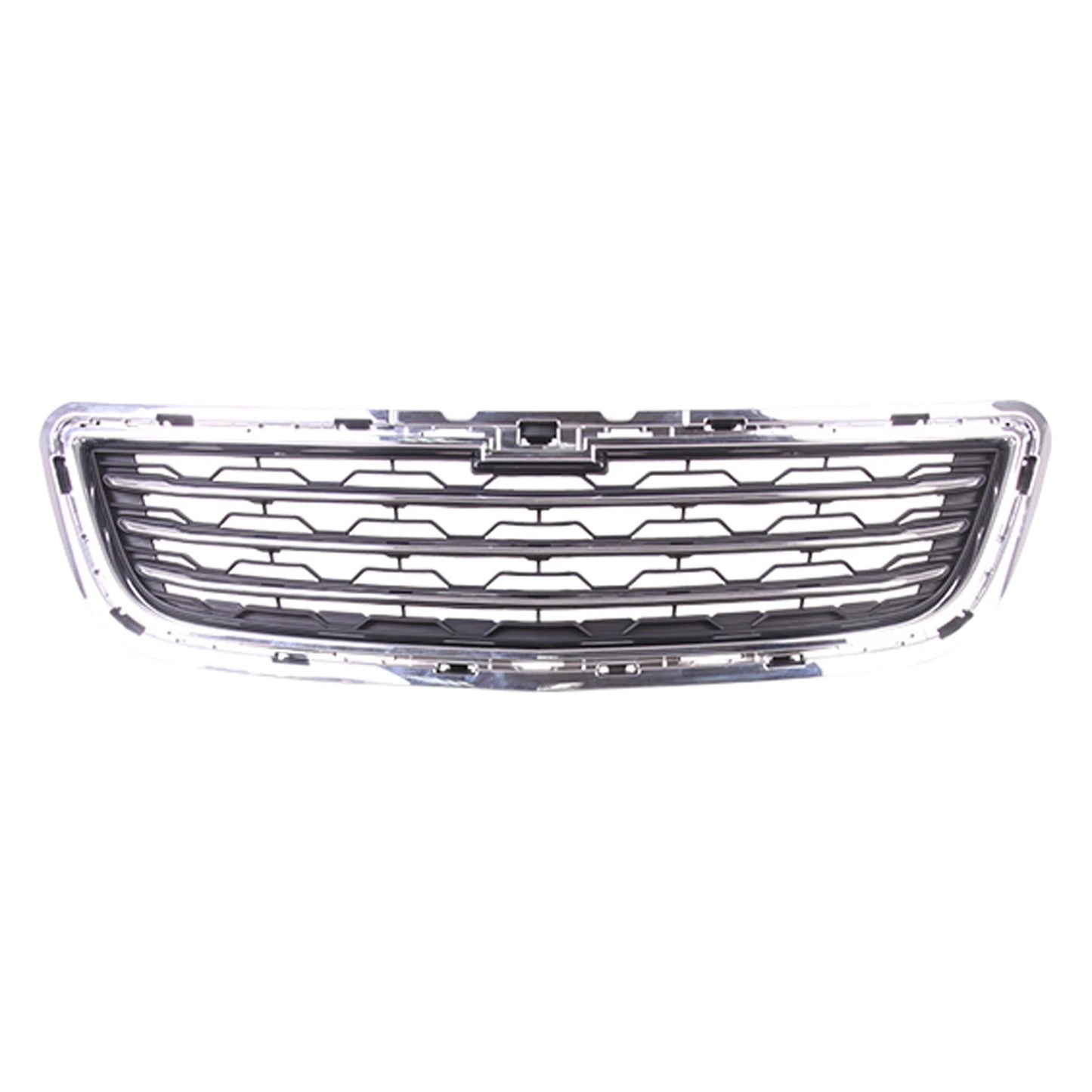 Replacement Black Chrome Polypropylene Front Lower Grille for 2015-16 Chevy Trax