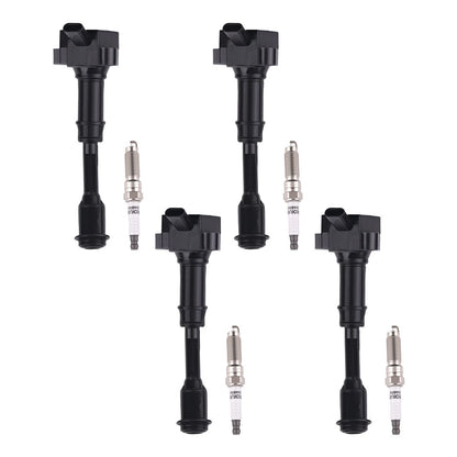Ignition Coil and Spark Plug Set for Ford Fusion Escape (2014–2020)