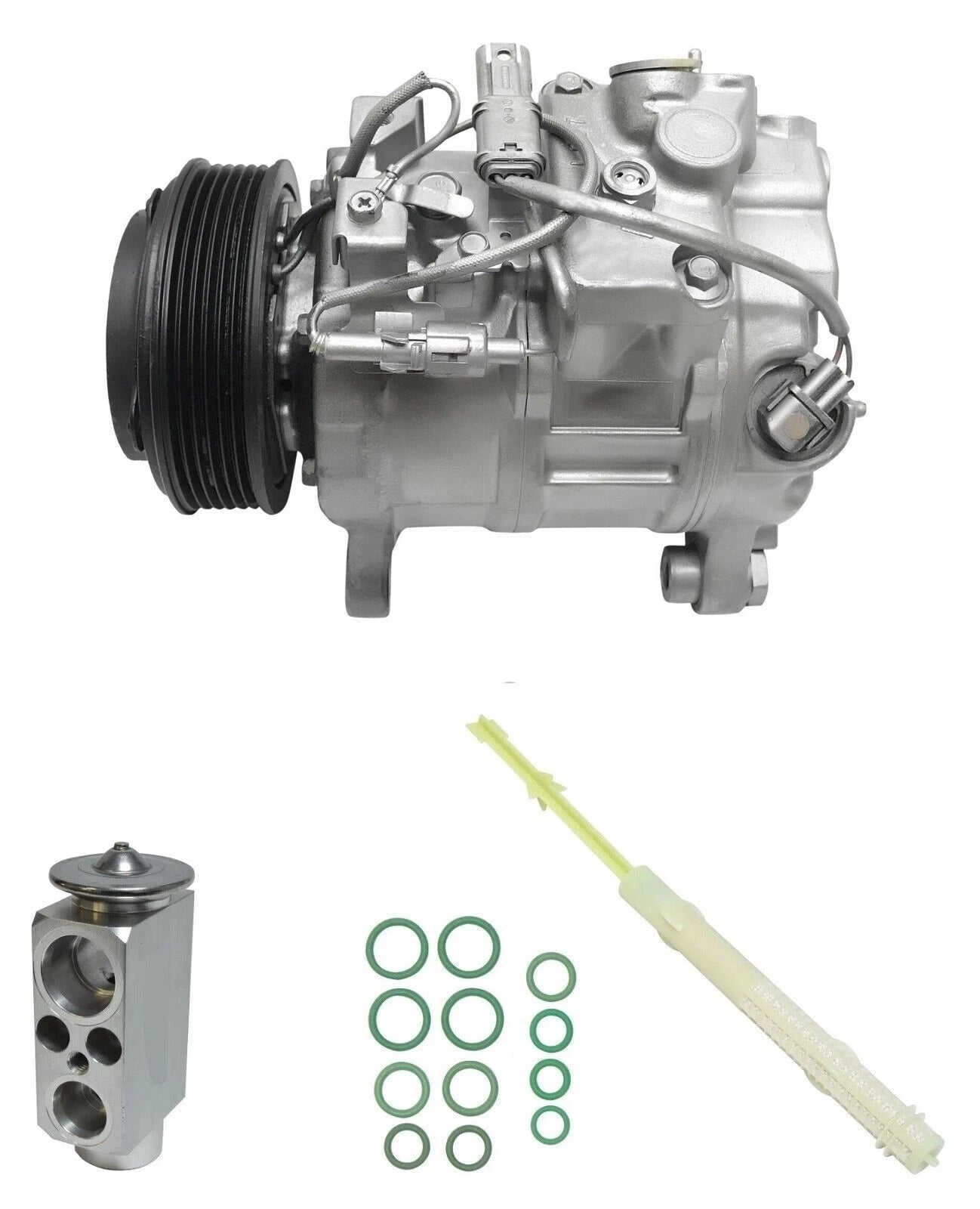 AC Compressor Kit Replacement for BMW X5 3.0L Diesel Turbo (2018–2018)