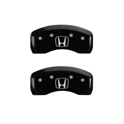 Caliper Covers Black H Style for 1997-2001 Honda Prelude