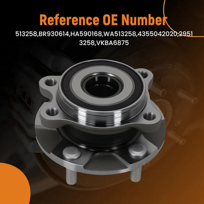 Front Wheel Hub & Bearing for Toyota RAV4 (2013–2020) 5-Lug ABS
