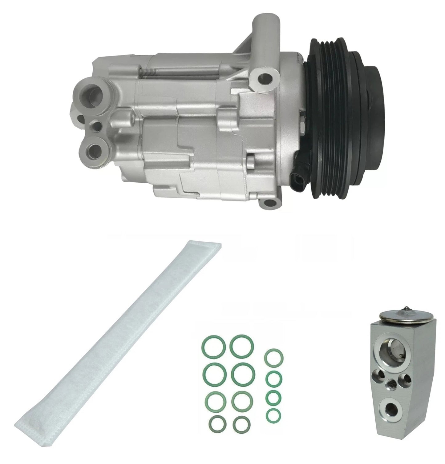 AC Compressor Kit Replacement for Chevrolet Camaro 6.2L V8 (2015–2015)