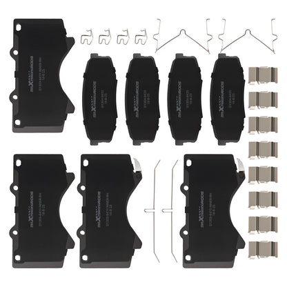 Complete Ceramic Brake Set for Toyota Tundra Sequoia (2008–2021)
