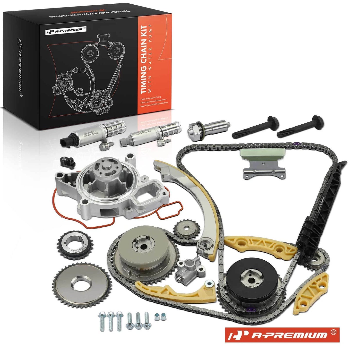 20x Timing Belt and Water Pump Kit for Chevrolet Malibu (2008–2012)