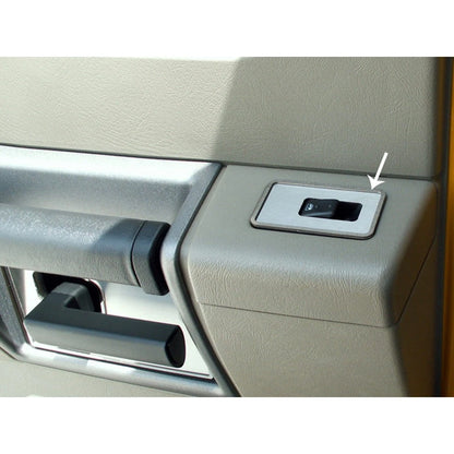 Door Arm Control Plates Replacement Brushed Stainless for Hummer H2 (2003–2007)