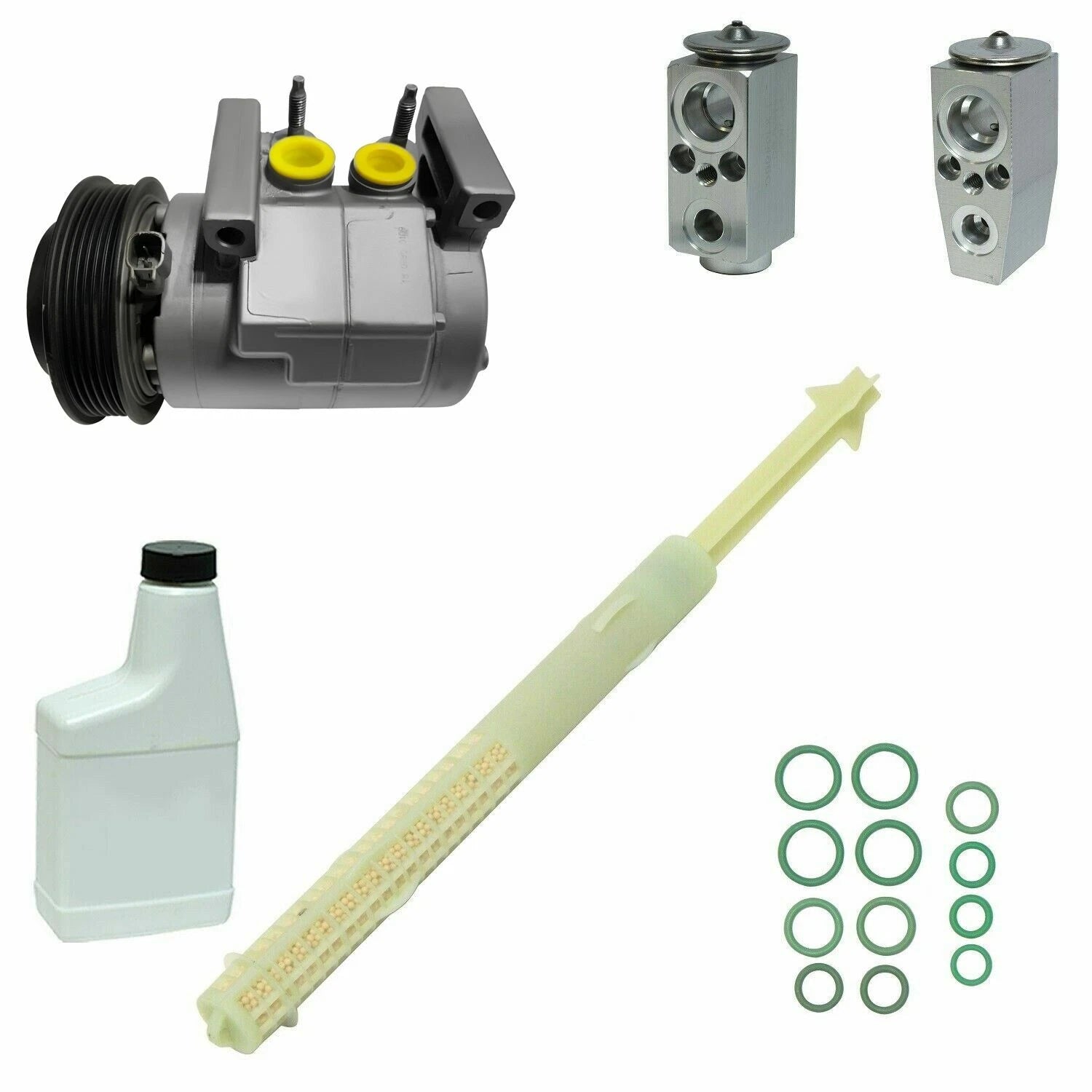 AC Compressor Kit Replacement for Toyota Land Cruiser Prado (2003–2009)